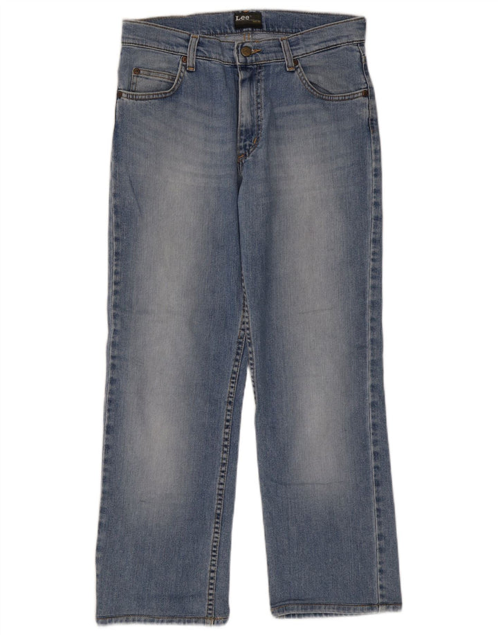 Lee Jean Droit Brooklyn W31 L27 Homme Bleu Coton