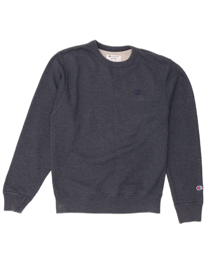 Champion Sweat-shirt pour homme Bleu marine Taille L