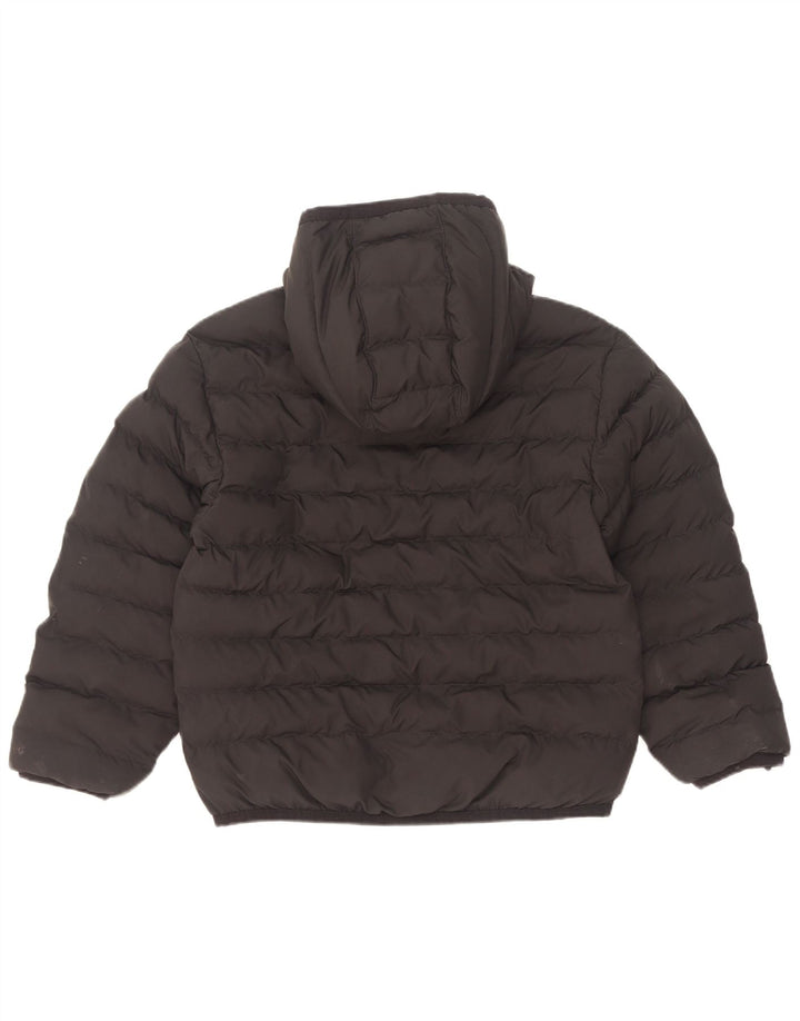 Veste matelassée à capuche Nike garçon 10-11 ans noir moyen polyester