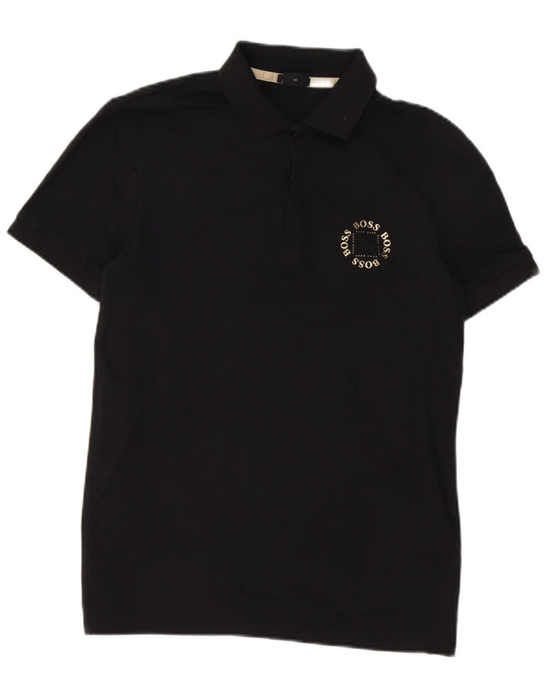 Hugo Boss Polo Regular Fit XS Noir Coton