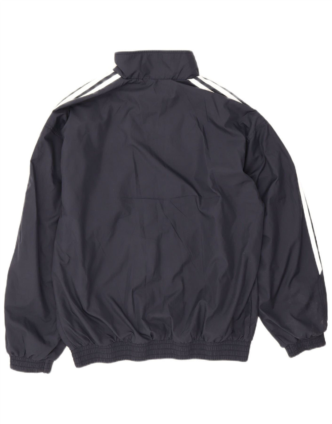 Adidas Veste de survêtement pour homme UK 38/40 Bleu marine moyen Polyester