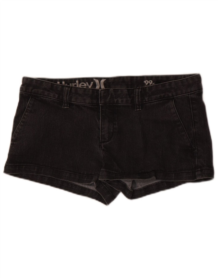 Hurley Short En Jean W29 Femme Noir Moyen Coton