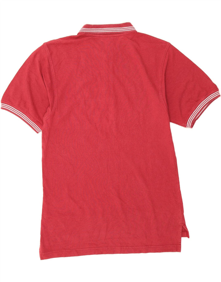ADIDAS Mens Polo Shirt Small Red Cotton Vintage Adidas and Second-Hand Adidas from Messina Hembry 