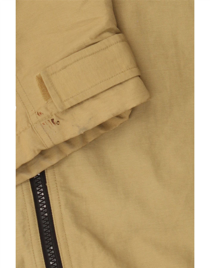 WOOLRICH Mens Windbreaker Jacket UK 40 Large Beige Nylon Vintage Woolrich and Second-Hand Woolrich from Messina Hembry 