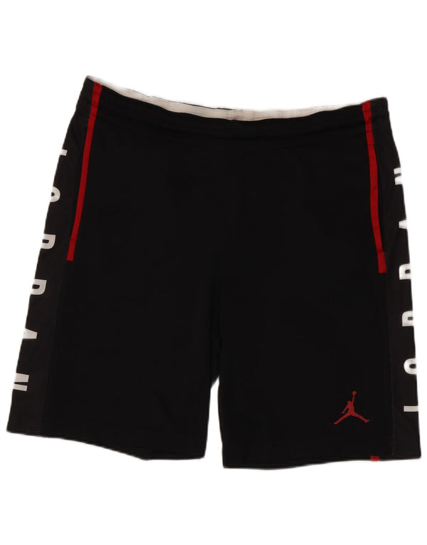 Jordan Short de sport Dri Fit Graphic pour homme en polyester color block noir moyen