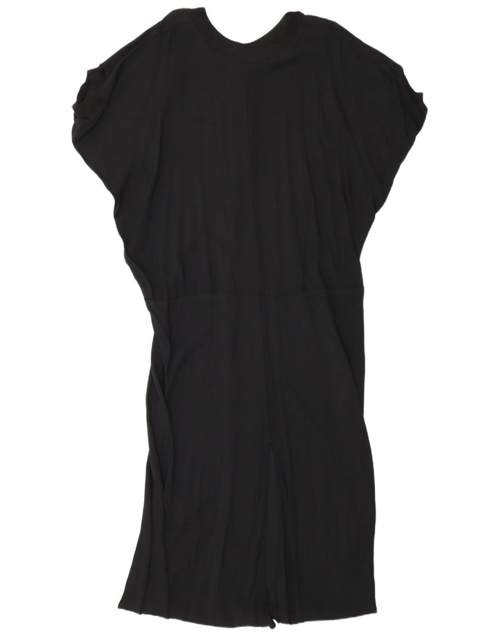 Cos Robe Pull Manches Courtes Femme EU 44 XL Noir Viscose