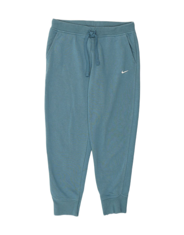 Nike Pantalon de survêtement Dri Fit pour femme Bleu moyen UK 14