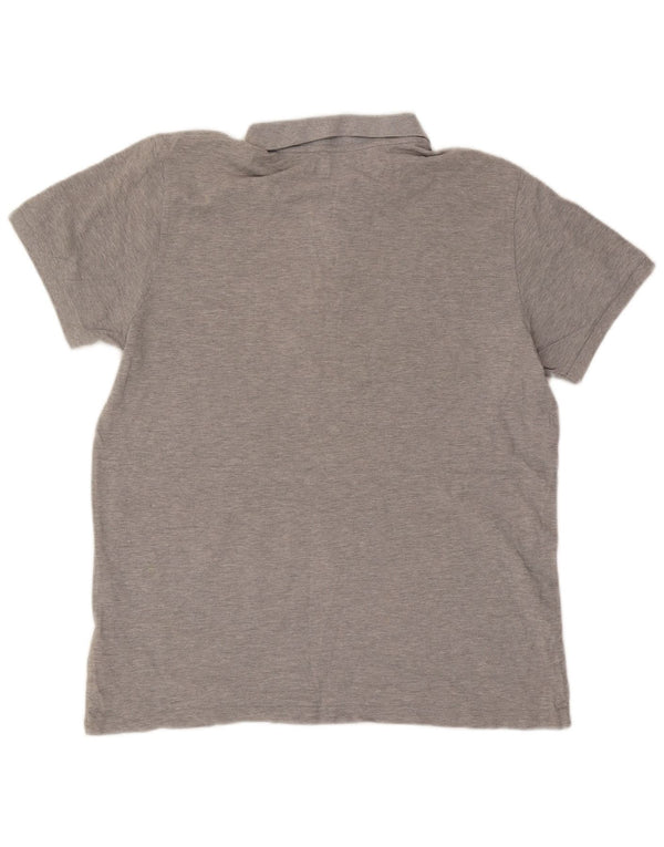 Adidas Polo Homme XL Gris Moucheté Coton