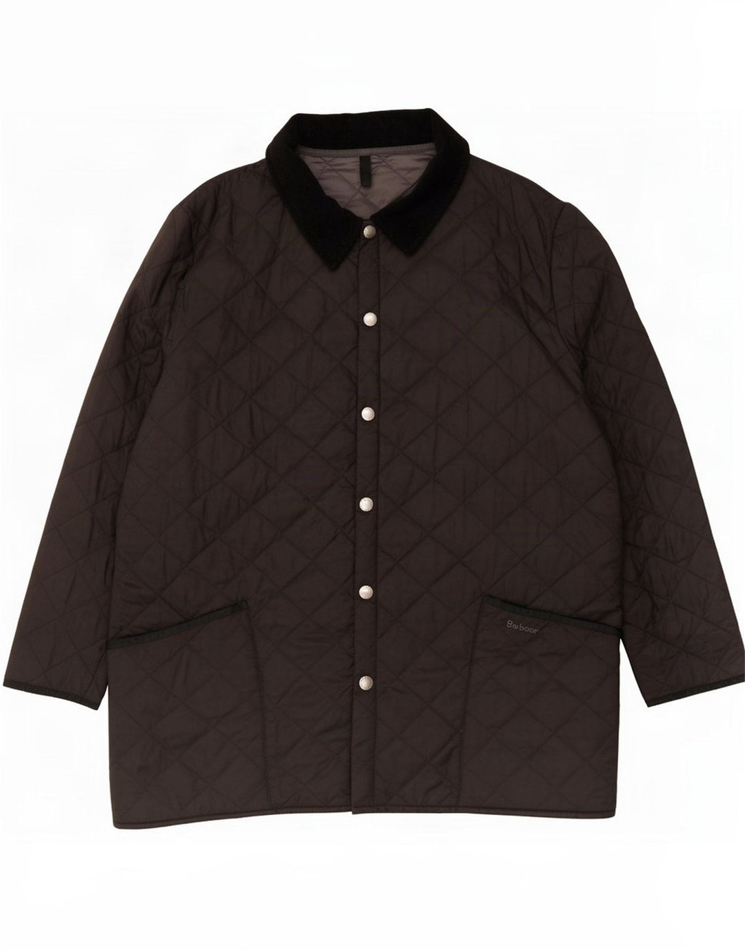 Barbour Pardessus matelassé pour homme UK 44 XL Noir Polyamide