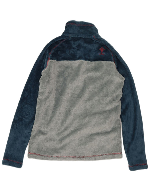 Veste Polaire Vintage Garçon 12-13 Ans Bleu Marine Colourblock Sports