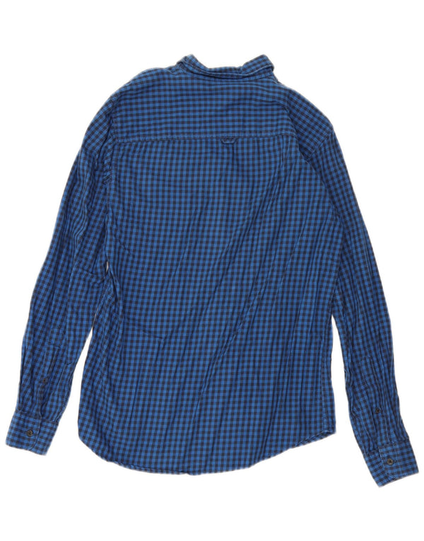 Jack & Jones Chemise Homme Petit Bleu Vichy Coton