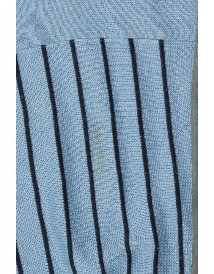 Gabicci Pull col V pour homme Bleu marine Large Colorblock