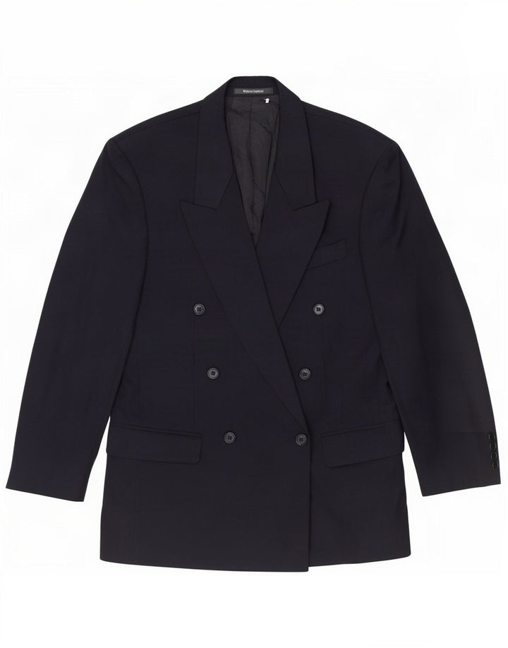 Pierre Cardin Veste blazer double boutonnage pour homme UK 38 Bleu marine moyen