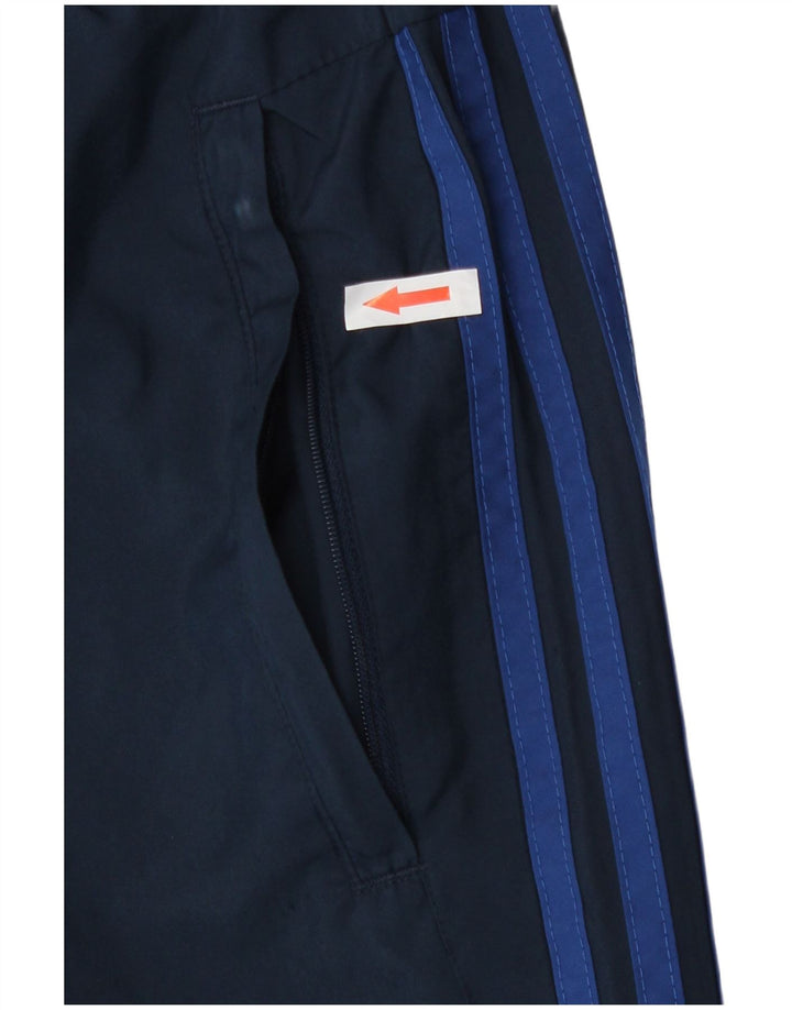 Adidas Pantalon de survêtement pour homme UK 40/42 Bleu marine moyen Polyester