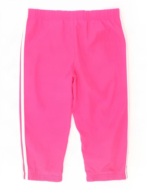 Adidas Pantalon de survêtement pour bébé fille 18-24 mois Rose Polyester