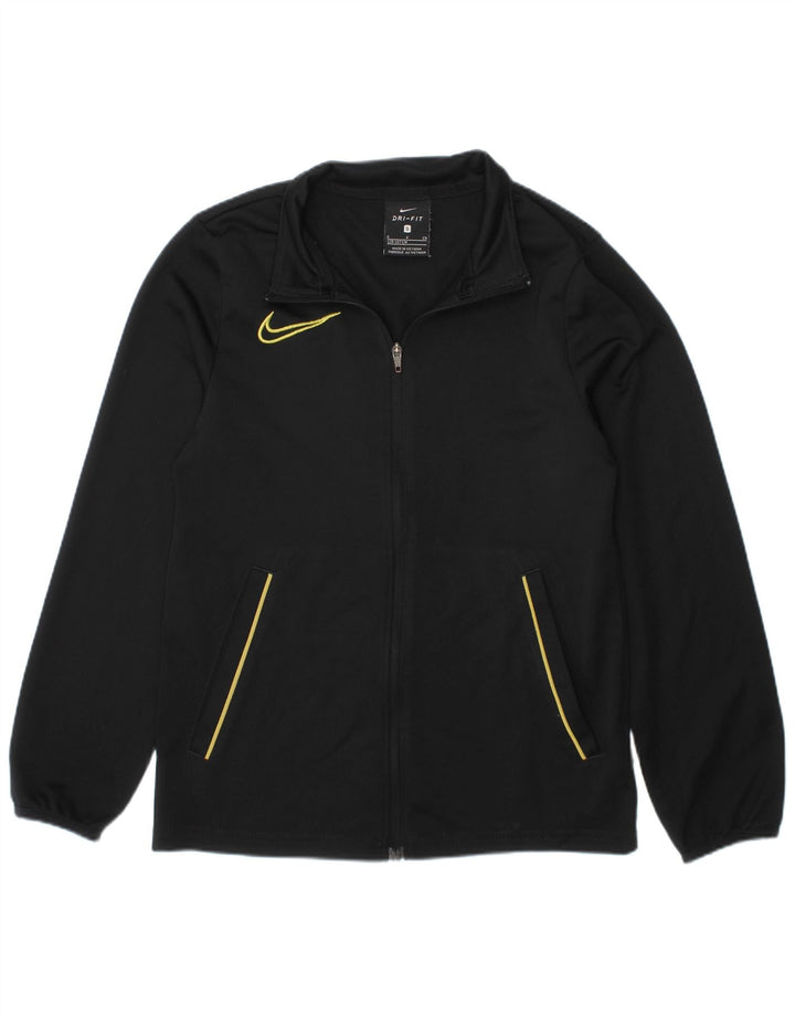 Nike Haut de survêtement graphique pour garçon 8-9 ans Petit Noir Polyester