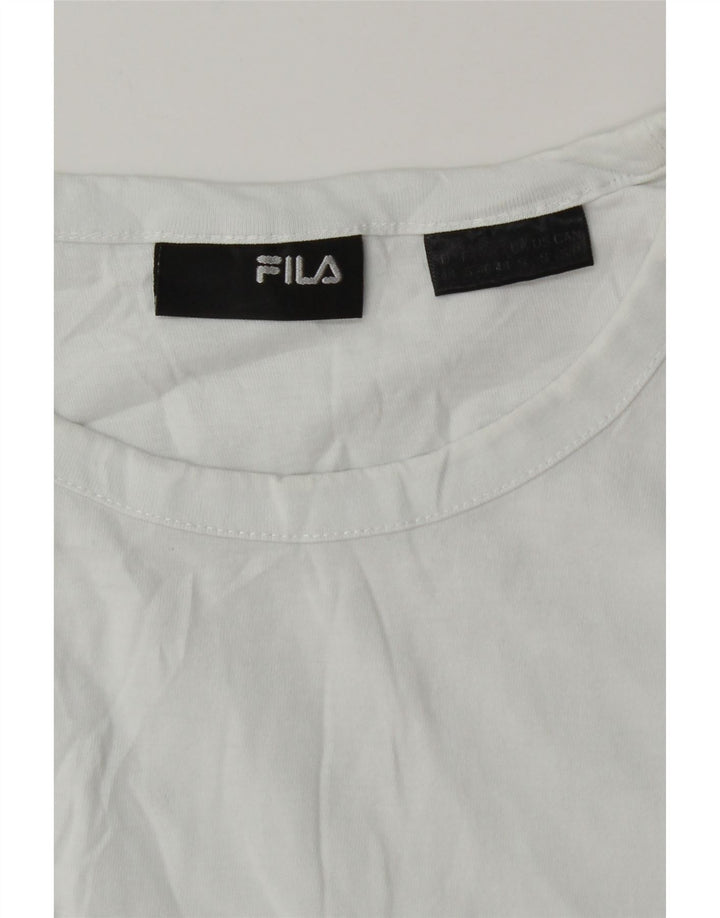 Fila Débardeur Homme Petit Blanc Colourblock