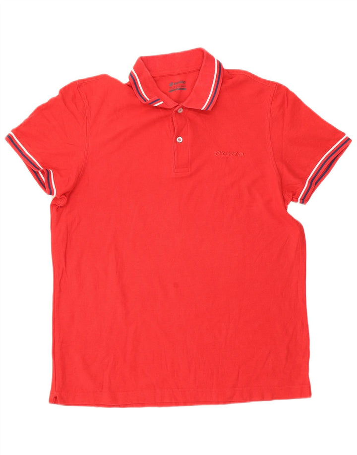 Lotto Polo Homme Grand Rouge