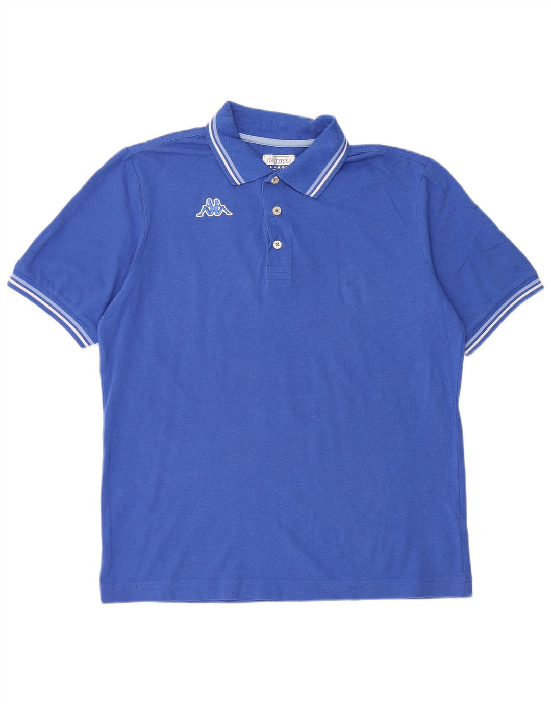 Kappa Polo Homme Grand Bleu Coton