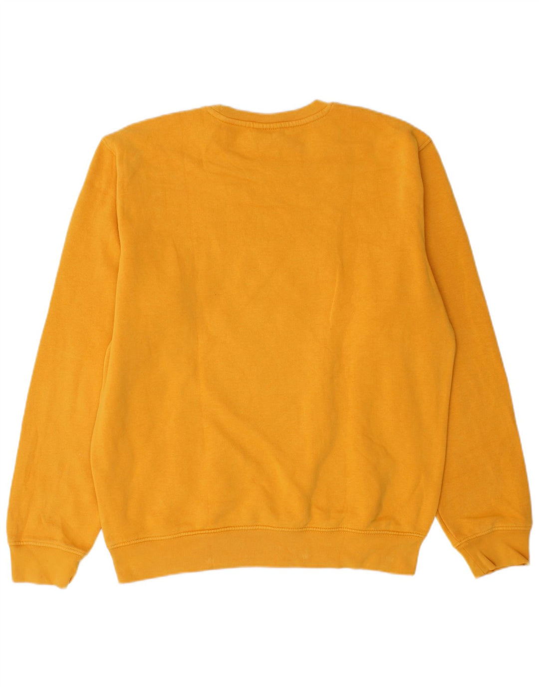 Champion Sweat-Shirt Graphique Homme Jaune Moyen Coton