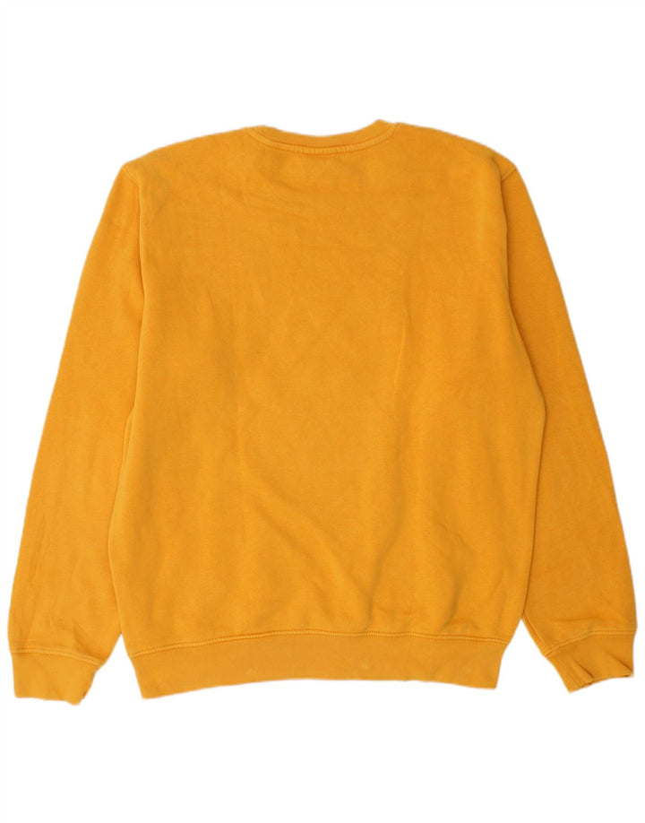 Champion Sweat-Shirt Graphique Homme Jaune Moyen Coton