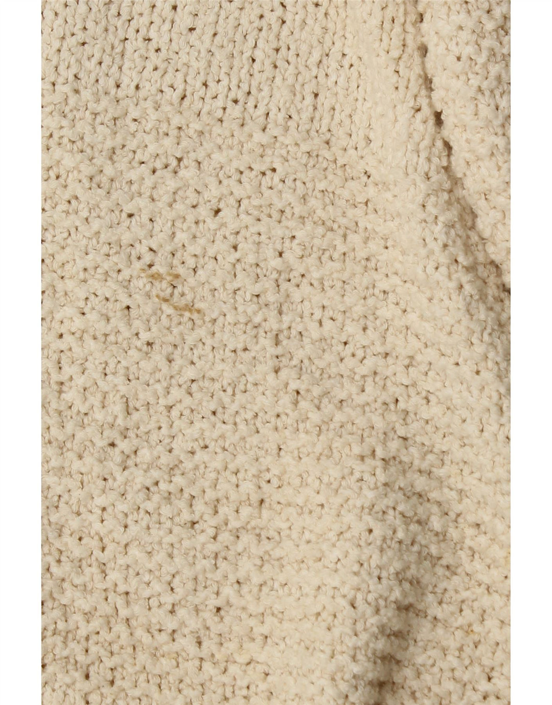 Topshop Pull surdimensionné à col roulé pour femme UK 8 Small Blanc cassé