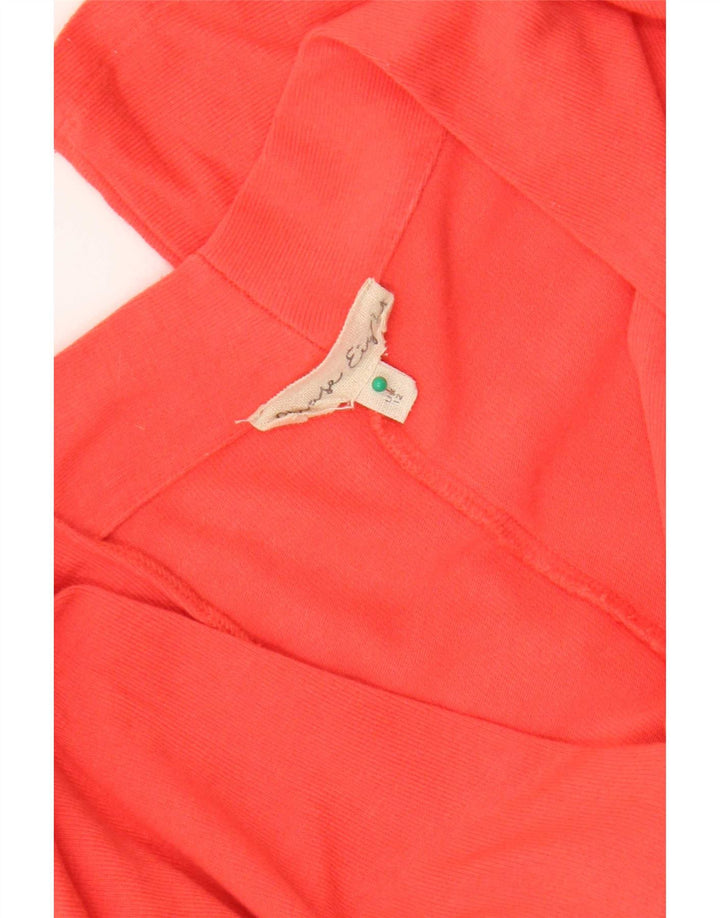 Phase Eight Haut surdimensionné à manches 3/4 pour femme UK 12 Orange moyen