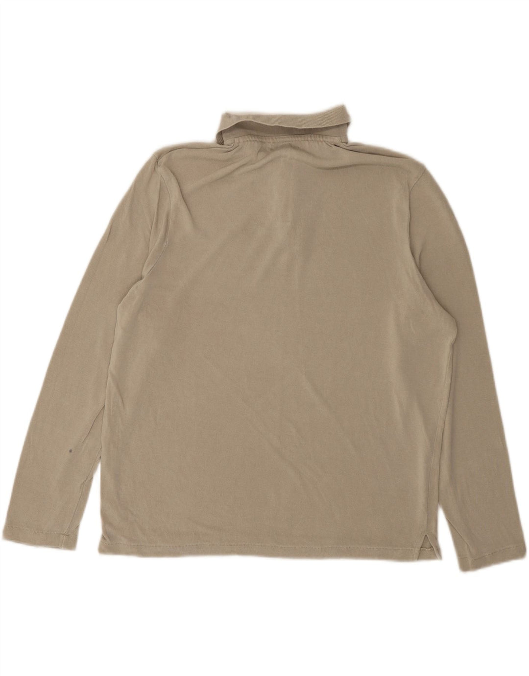 Polo À Manches Longues Homme Zara Homme Gris Moyen