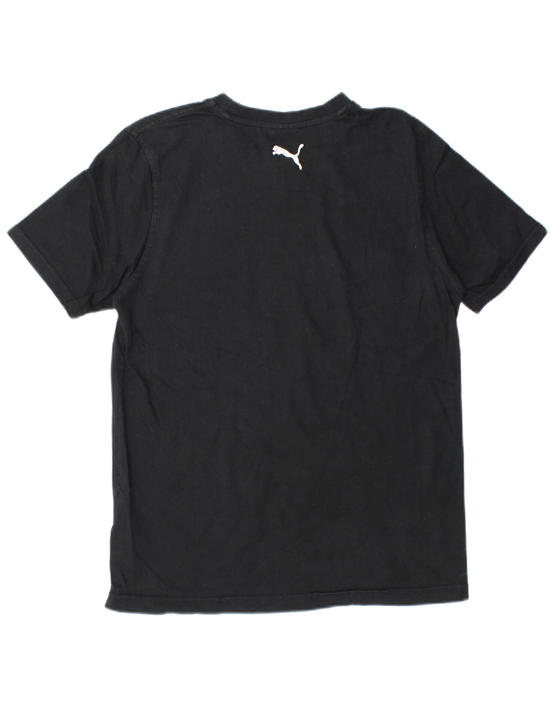 PUMA T-Shirt Graphique Homme Noir Moyen Coton