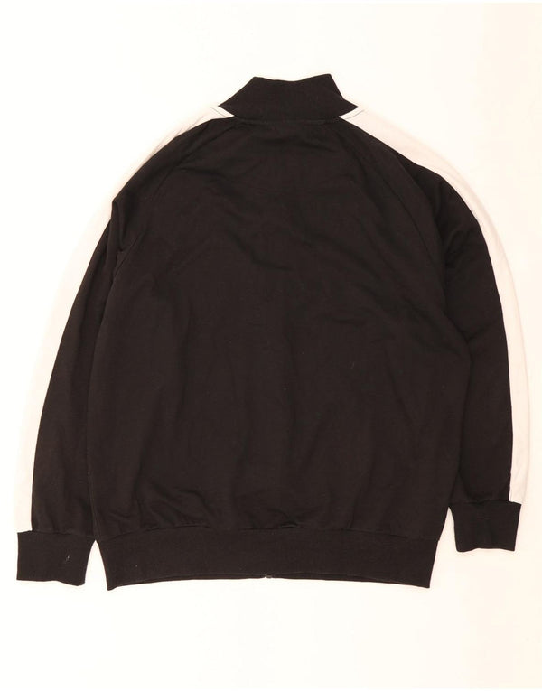 Umbro Veste de survêtement pour homme 2XL Noir Colourblock Coton