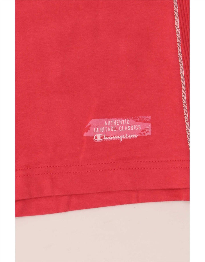 Champion Womens Heritage Classics Débardeur UK 14 Large Rouge Colorblock