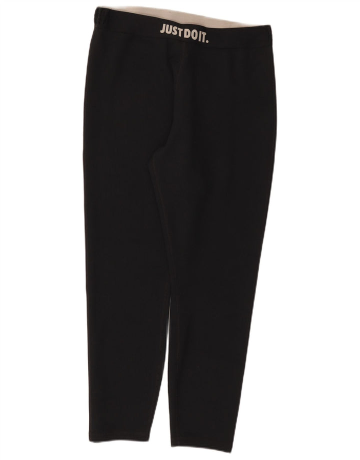 Nike Legging graphique pour femme UK 18 XL Noir Polyester