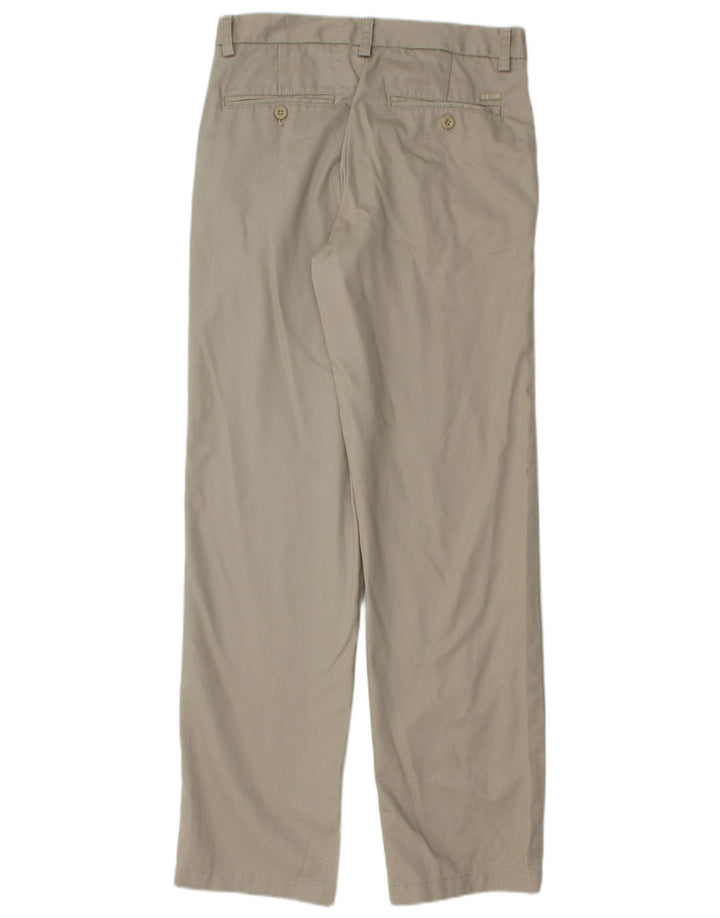 IZOD Pantalon Chino Droit Homme W29 L32 Coton Beige