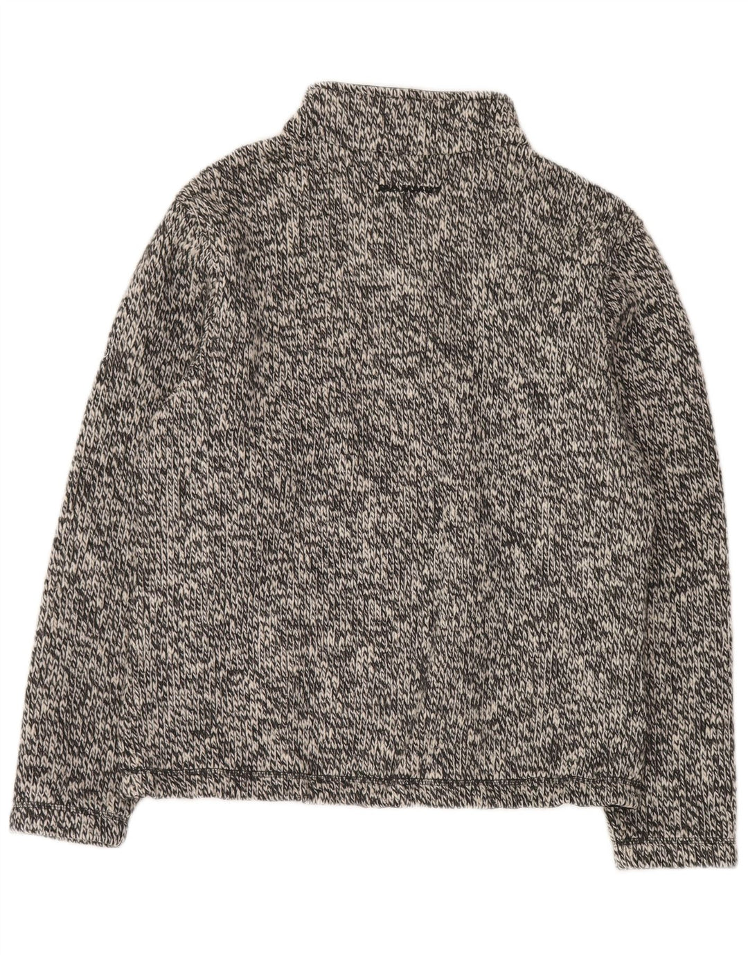 MAMMUT Cardigan Femme Pull UK 18 XL Gris Acrylique Moucheté