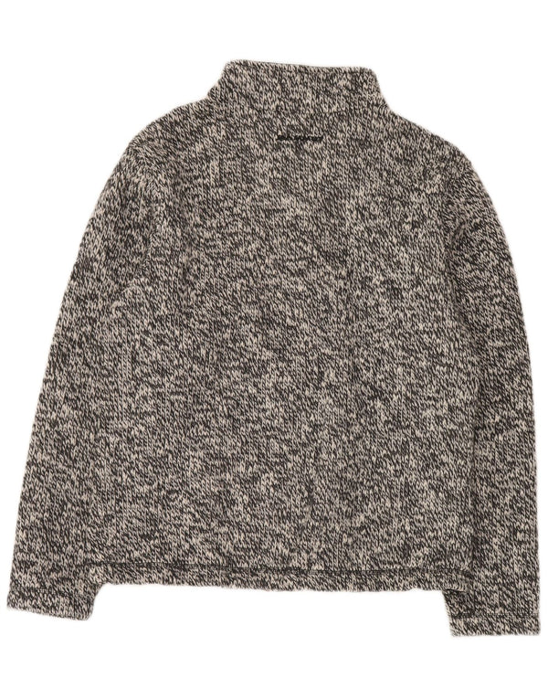 MAMMUT Cardigan Femme Pull UK 18 XL Gris Acrylique Moucheté