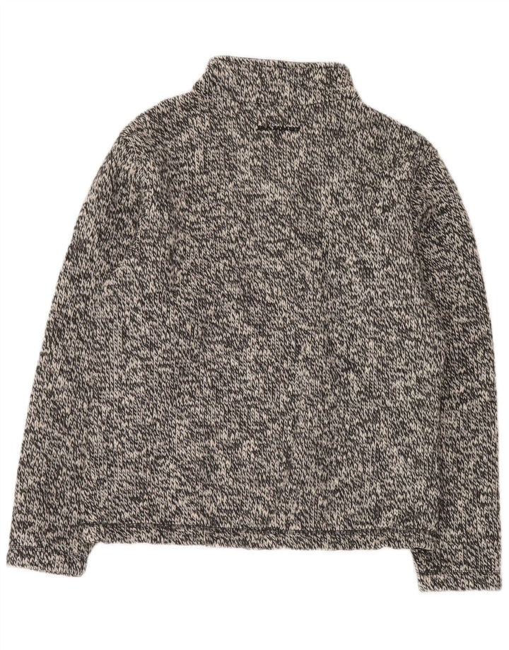 MAMMUT Cardigan Femme Pull UK 18 XL Gris Acrylique Moucheté