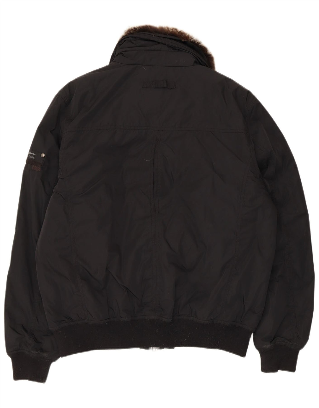 CHAMPION Veste Bomber Homme UK 40 Large Noir