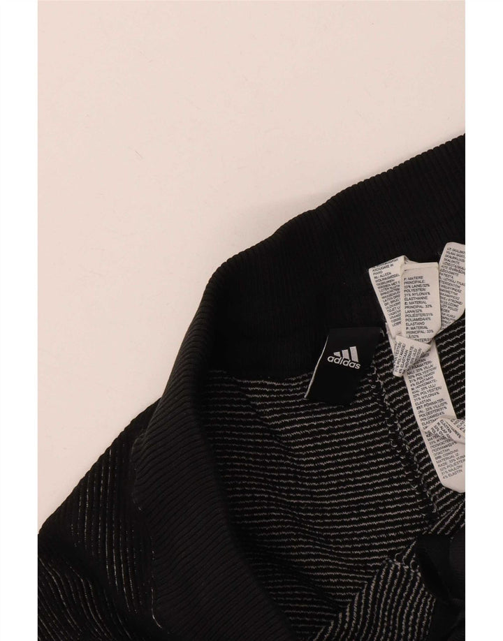 Adidas Pantalon de survêtement pour homme en laine géométrique noir moyen