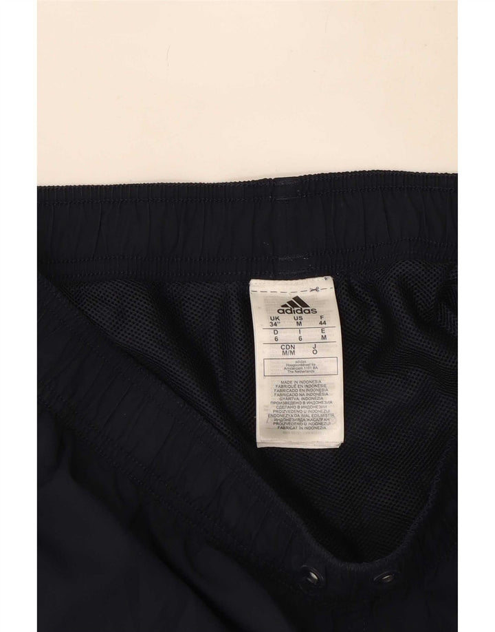 Adidas Short de sport pour homme en polyester noir moyen