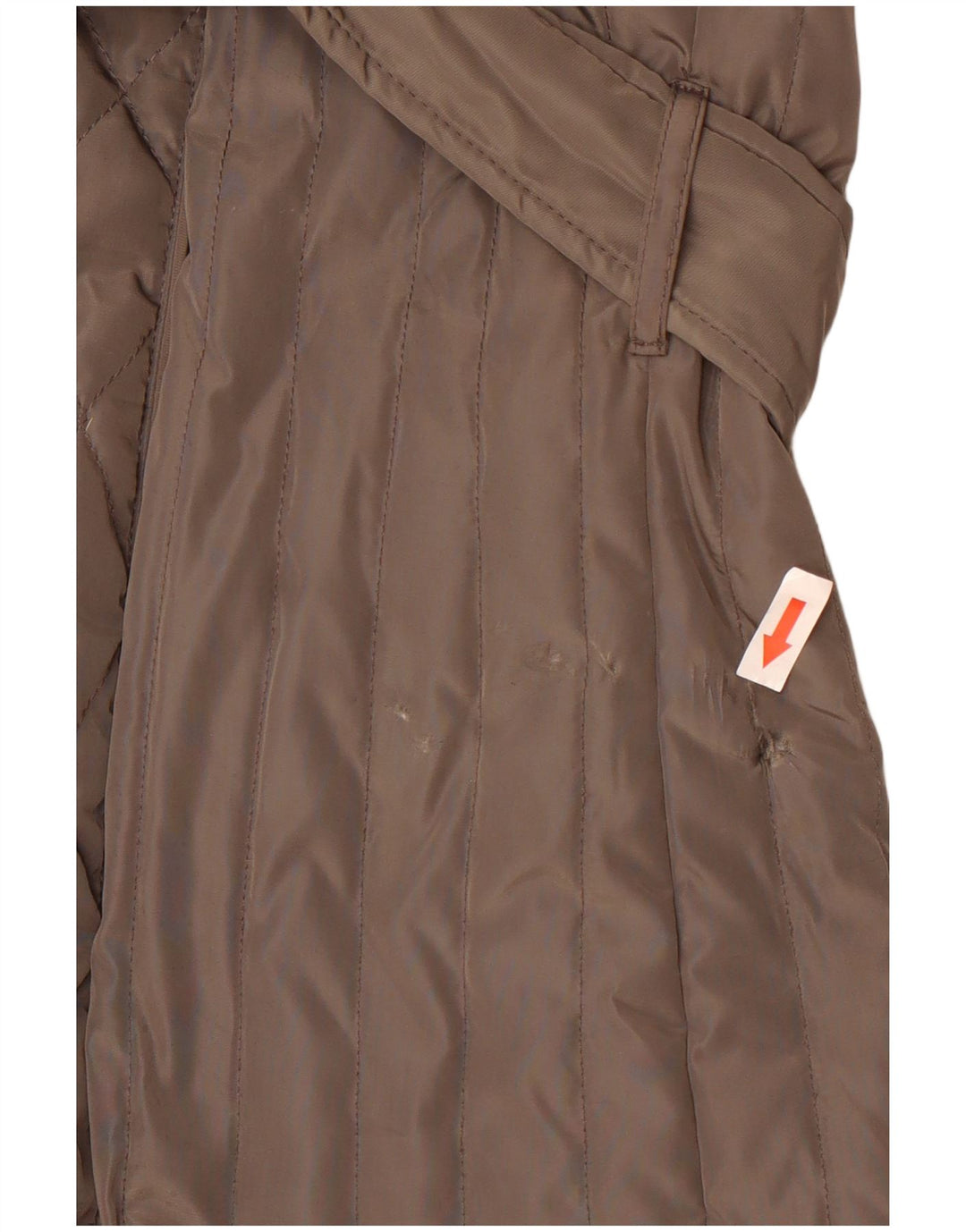 Michael Kors Veste matelassée pour femme UK 18 XL Marron Polyester