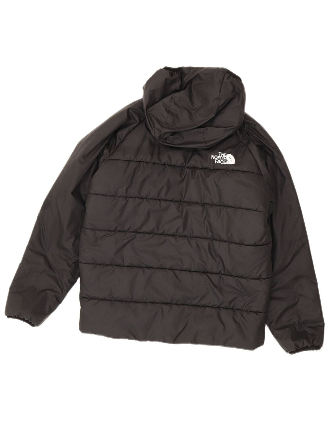 The North Face Veste matelassée réversible à capuche pour garçon 11-12 ans Gris