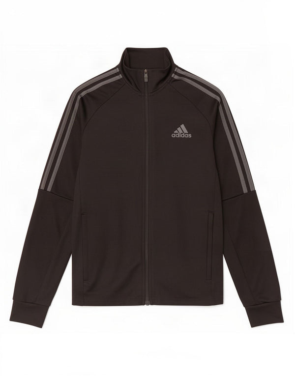 Adidas Hommes Aeroready Survêtement Top Veste UK 36/38 Petit Noir Polyester