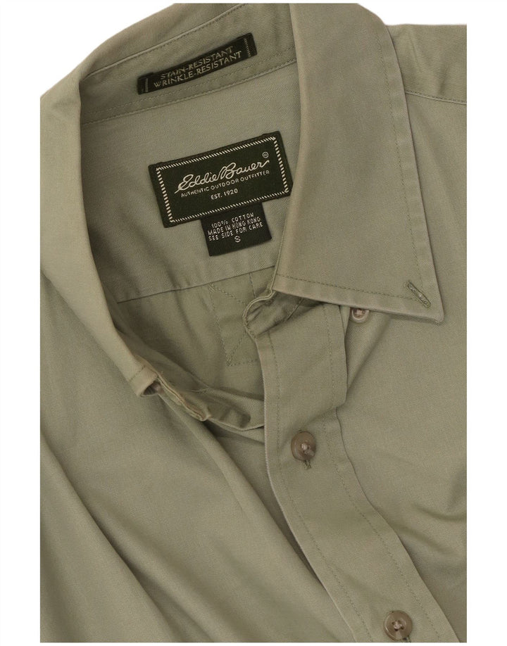 Eddie Bauer Chemise Homme Petit Coton Vert