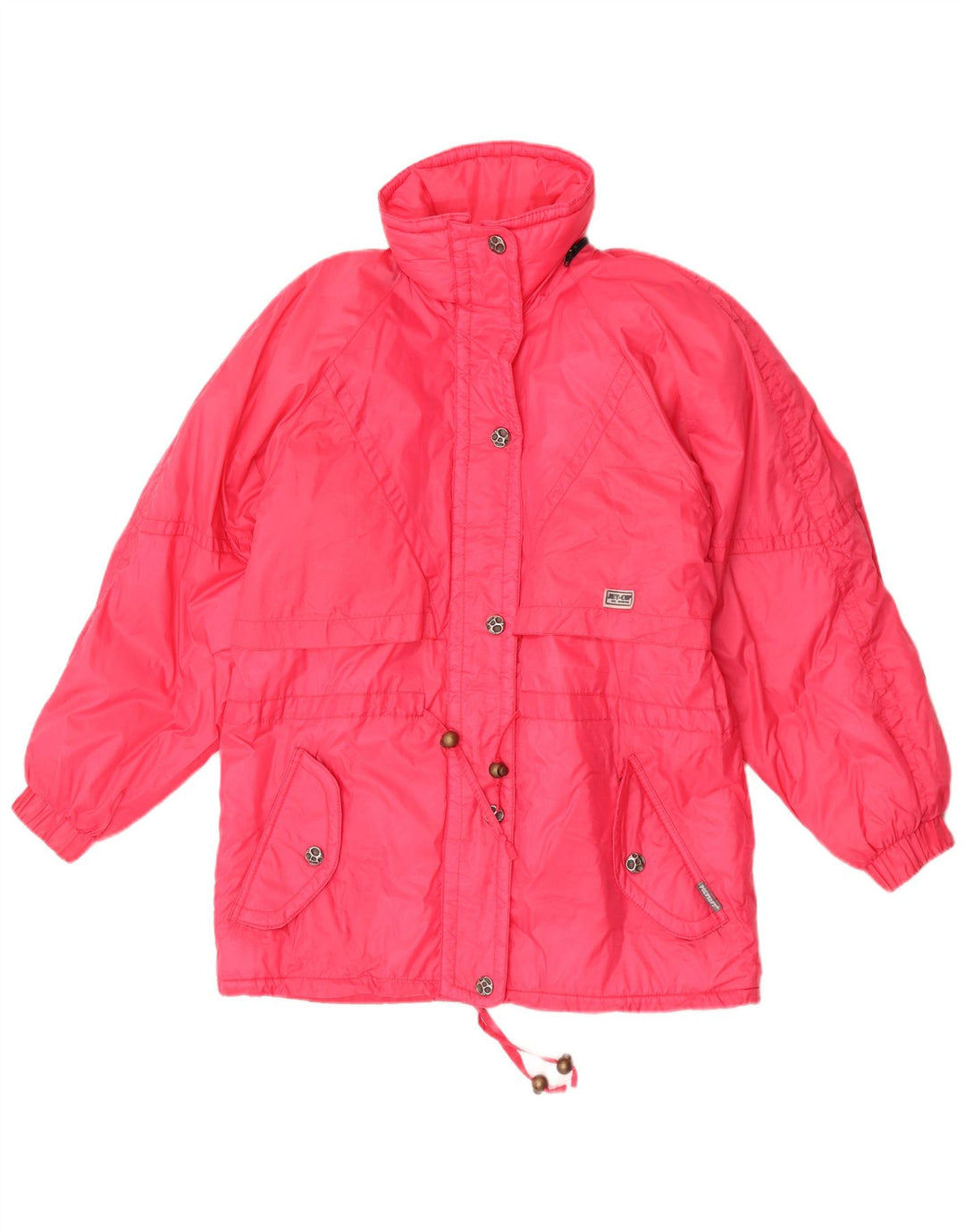Veste coupe-vent femme vintage UK 10 Petit Polyamide Rose