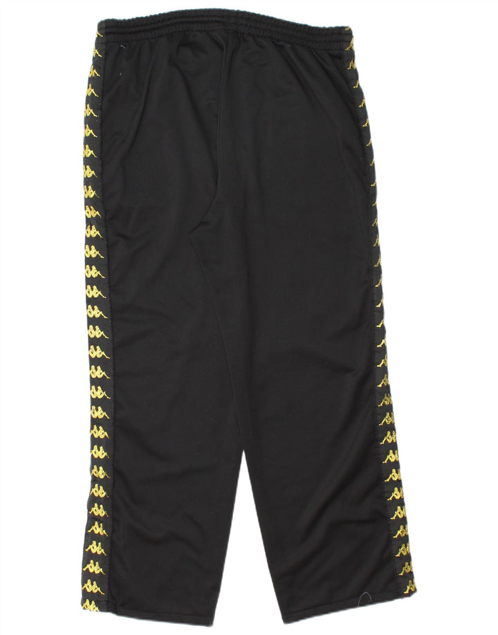 KAPPA Pantalon de Survêtement Graphique Homme Joggers XL Noir Polyester