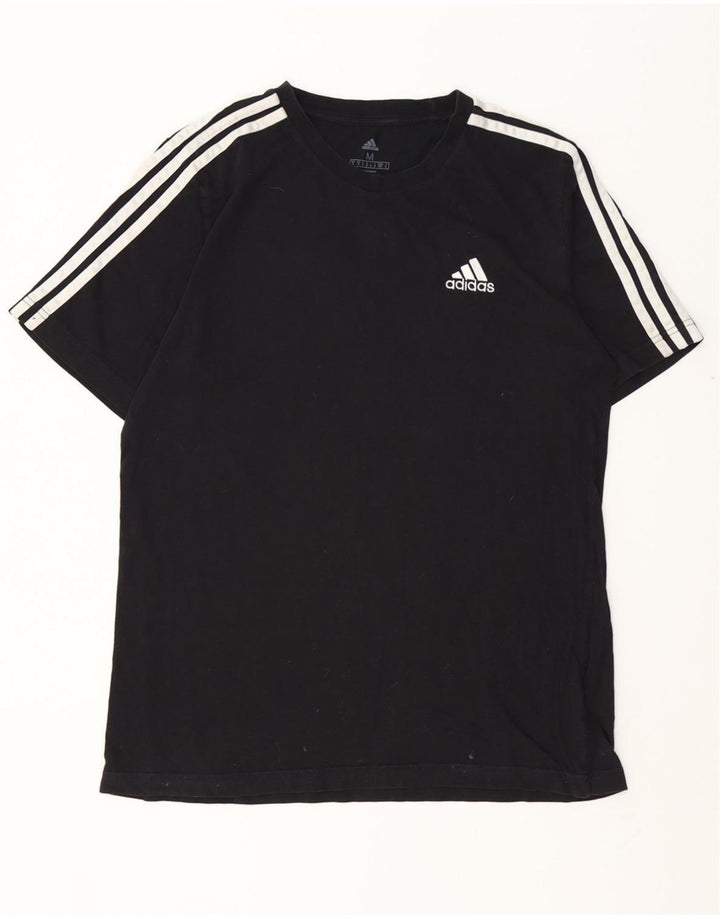 ADIDAS T-Shirt Homme Haut Noir Moyen Coton