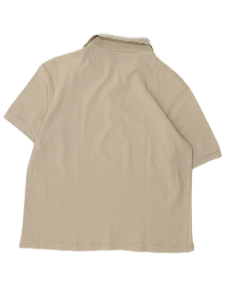 Kappa Polo Homme Beige Moyen Coton