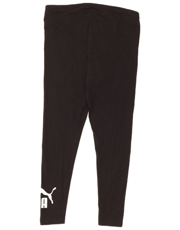 Puma Legging graphique pour femme UK 18 XL Noir Coton