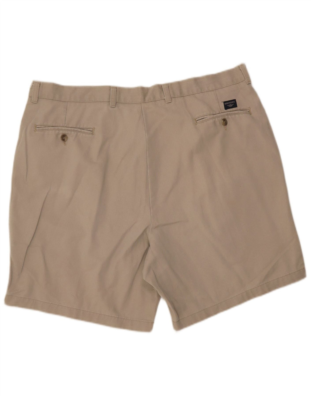 DOCKERS Short Chino Pegged Homme W42 2XL Coton Beige