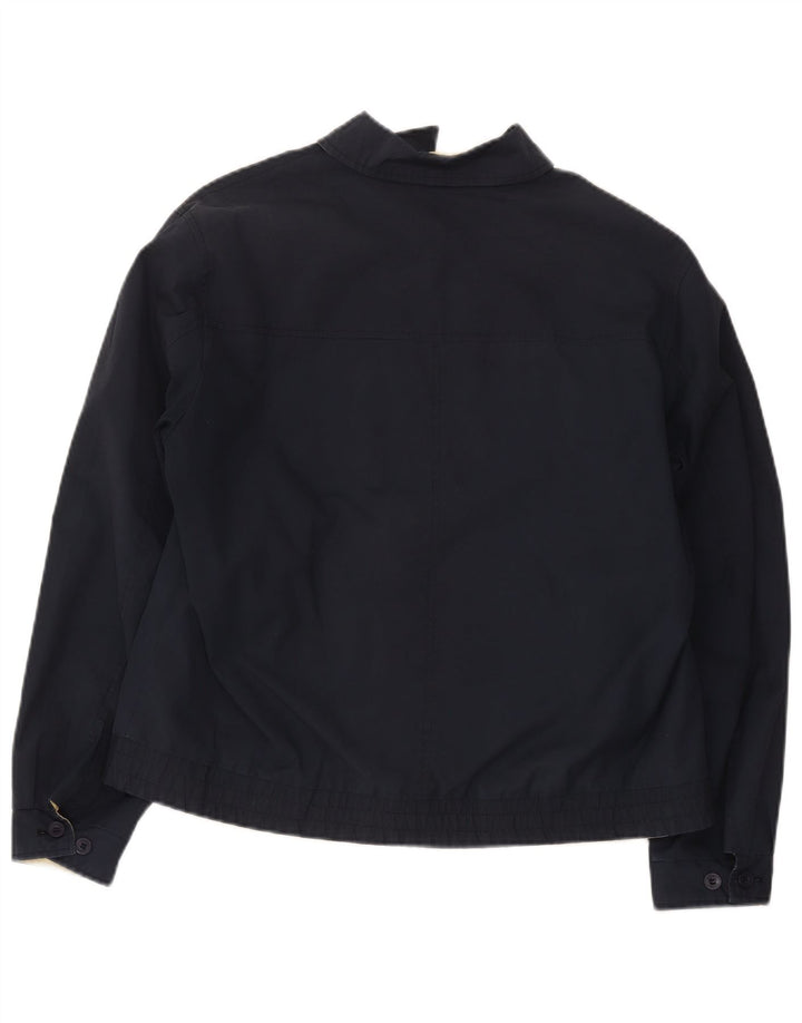 Veste Bomber Homme Vintage UK 38 Bleu Marine Moyen